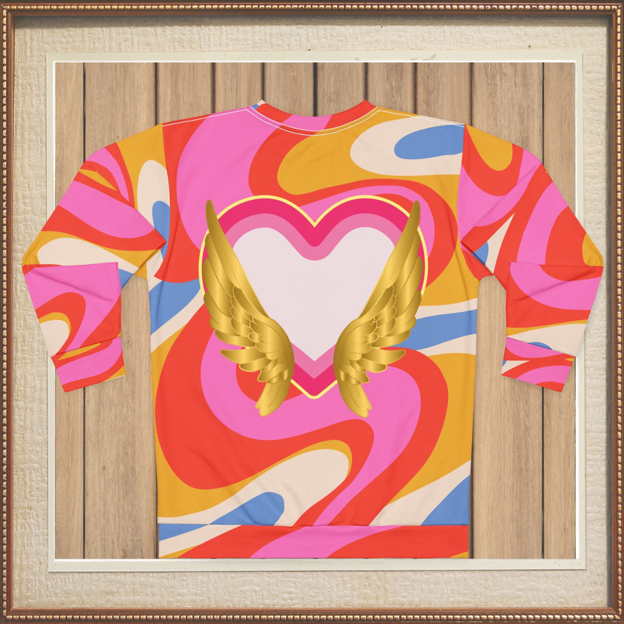 Tears of an Angel in Vibrant Technicolor Unisex Sweatshirt (Gold Label)