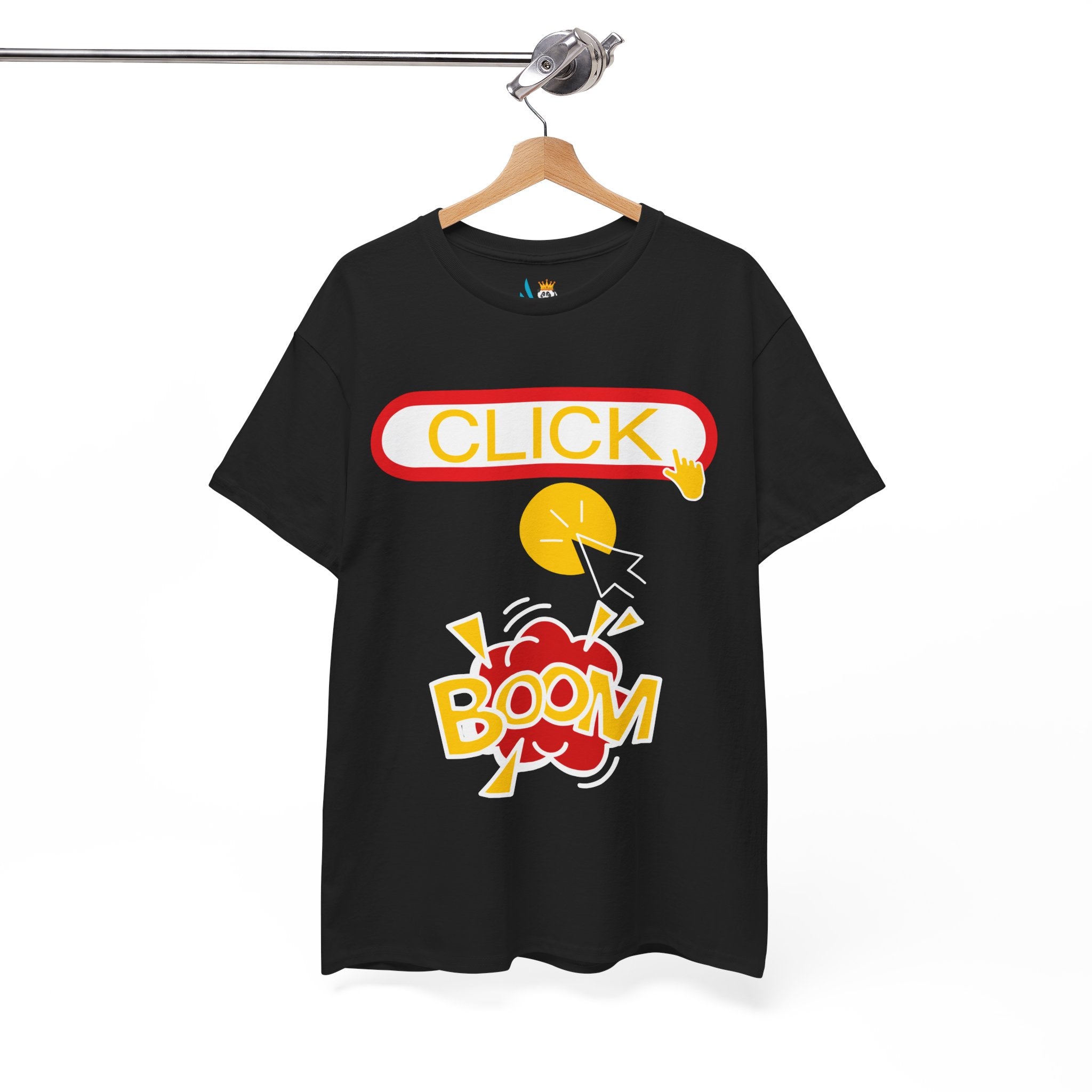 Click Click Boom Heavyweight Unisex Tee