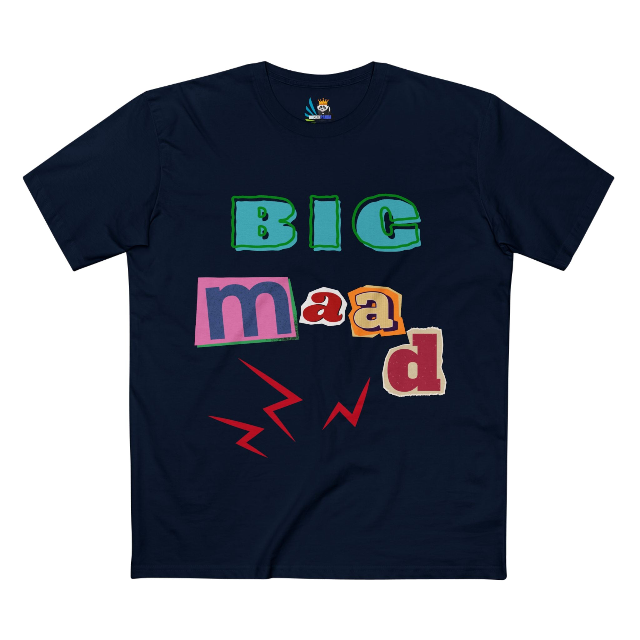 Big Maad Adult Staple Tee - Fun Graphic T-Shirt for Casual Wear