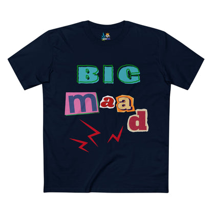 Big Maad Adult Staple Tee - Fun Graphic T-Shirt for Casual Wear