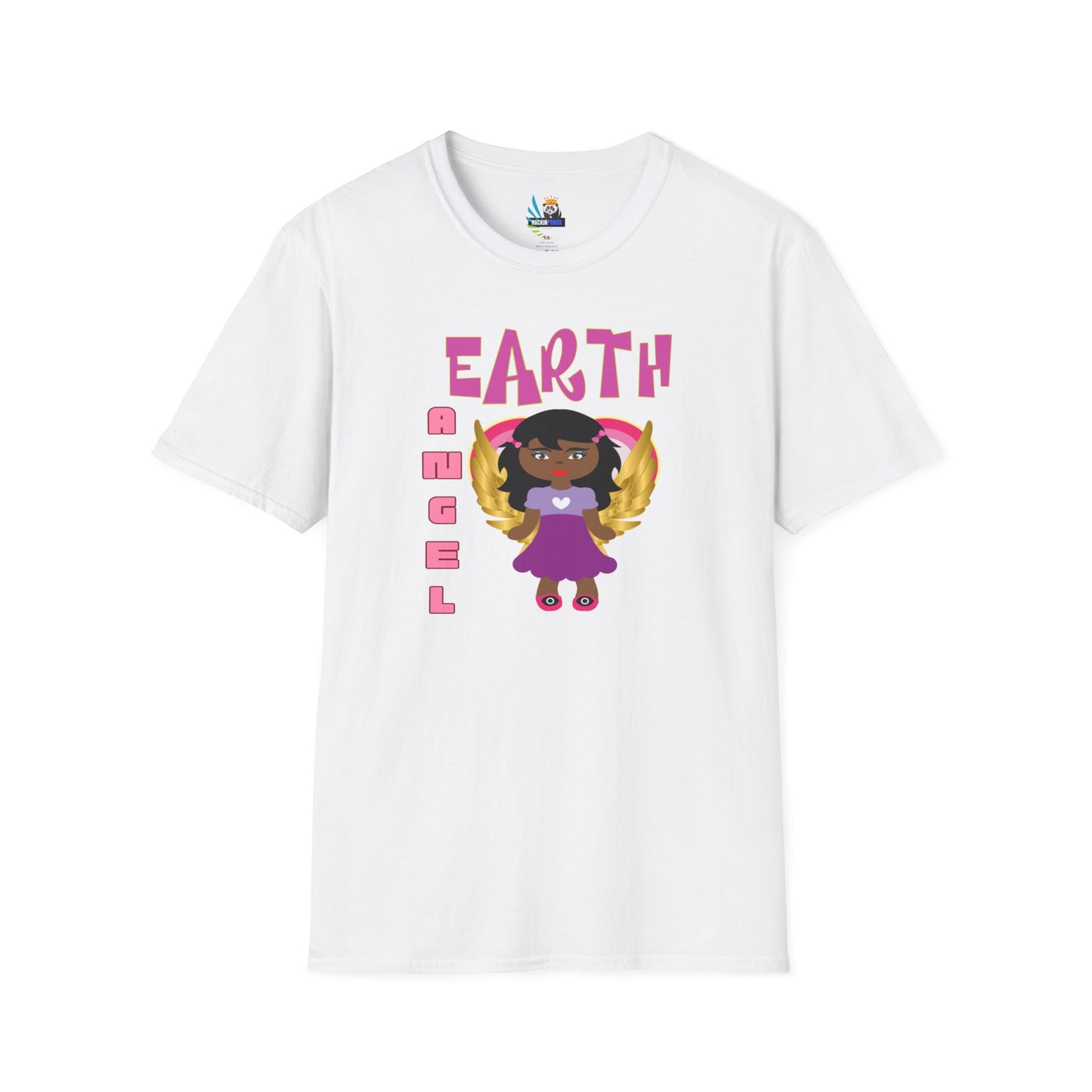 Earth Angel Black Girl Magic Unisex Softstyle T-Shirt