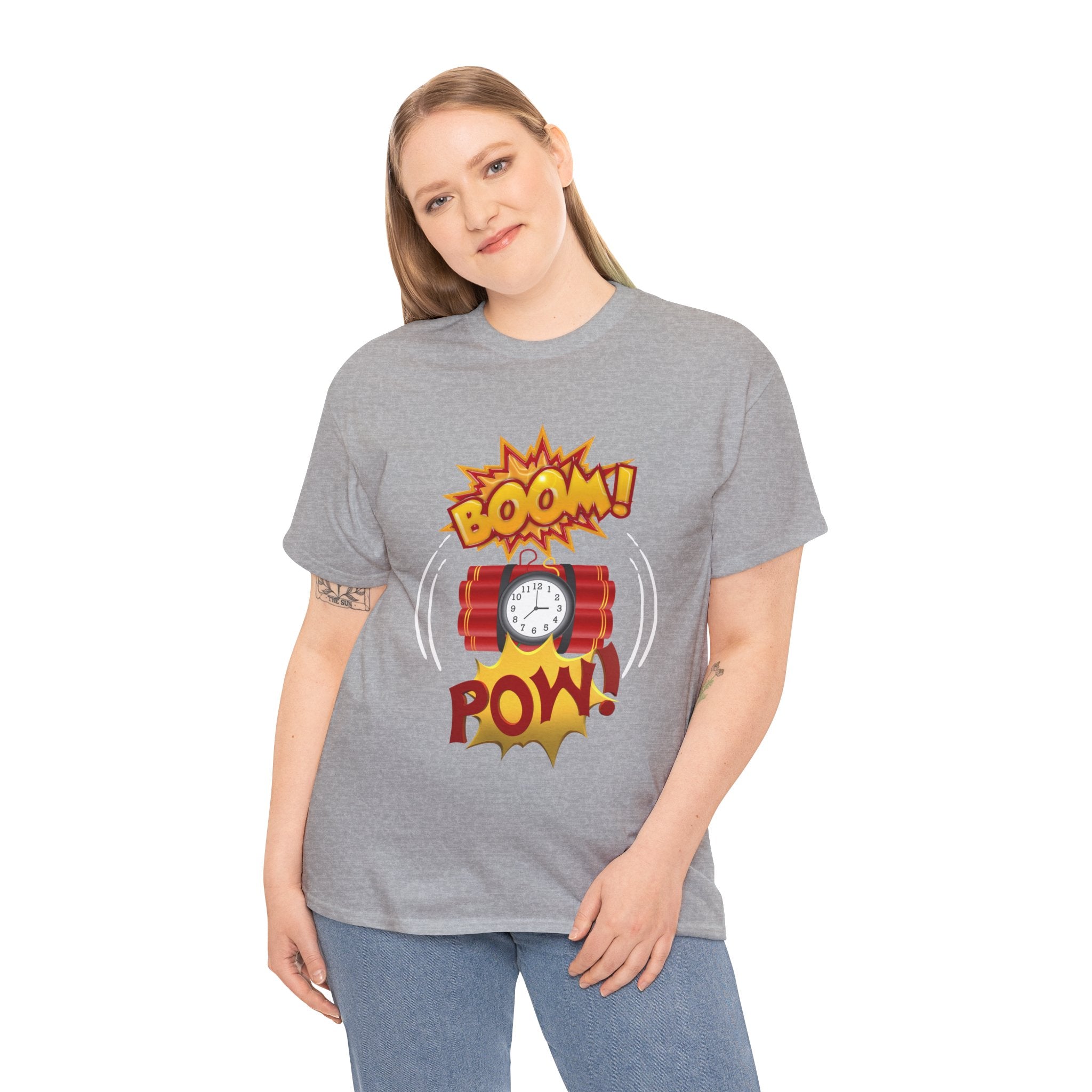 Boom Boom POW Heavyweight Unisex Tee