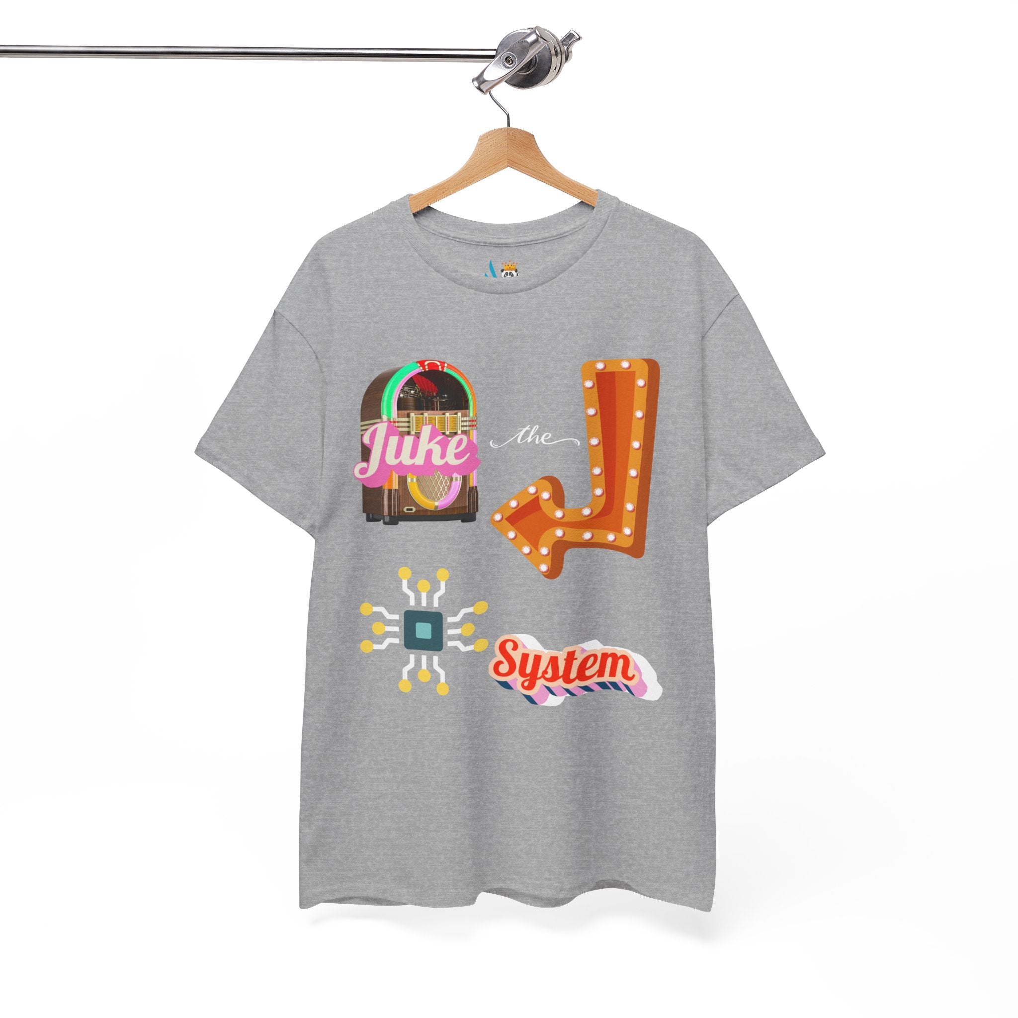 Juke the System Heavyweight Unisex Tee