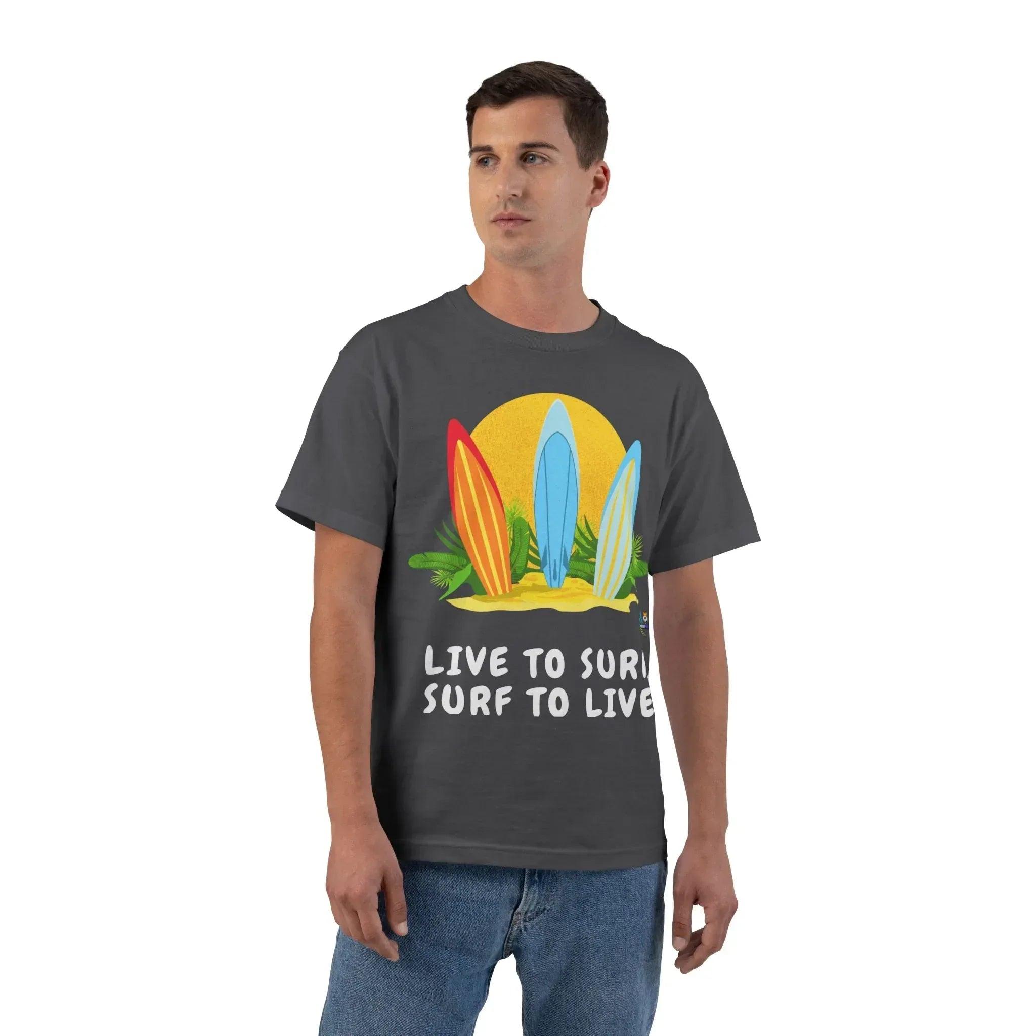 Live to Surf Heavyweight Tee