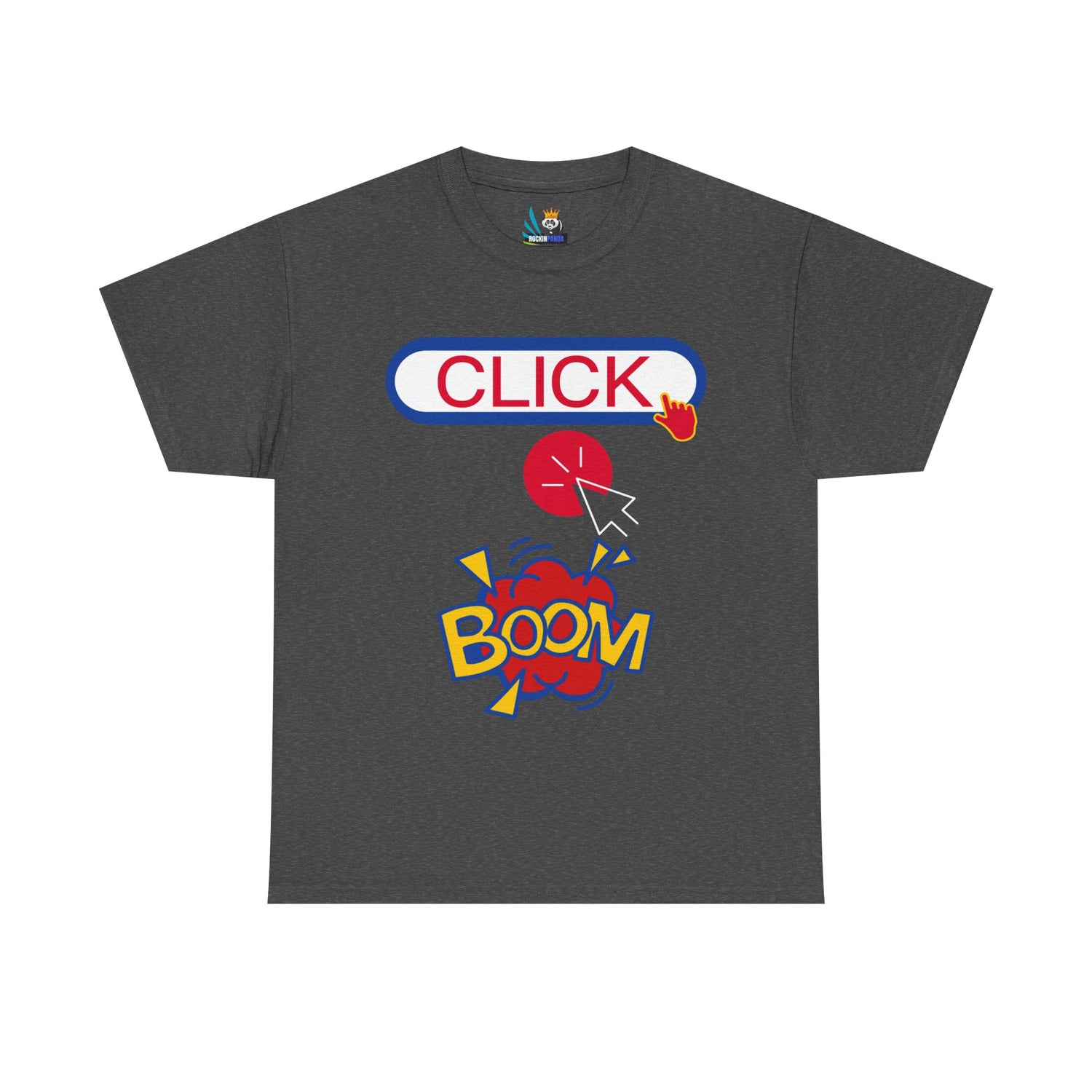 Click Click Boom Heavyweight Unisex Tee