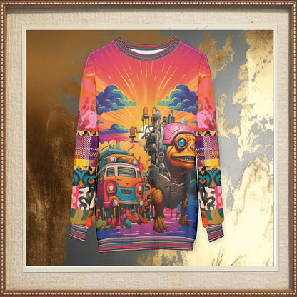Alien Invasion - Start of Armageddon Unisex Sweatshirt (Gold Label)