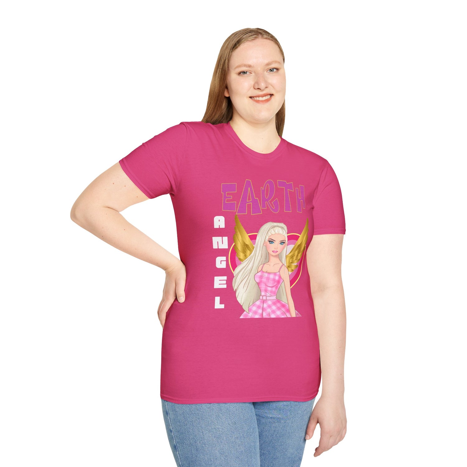 Earth Angel Blond Edition Unisex Softstyle T-Shirt