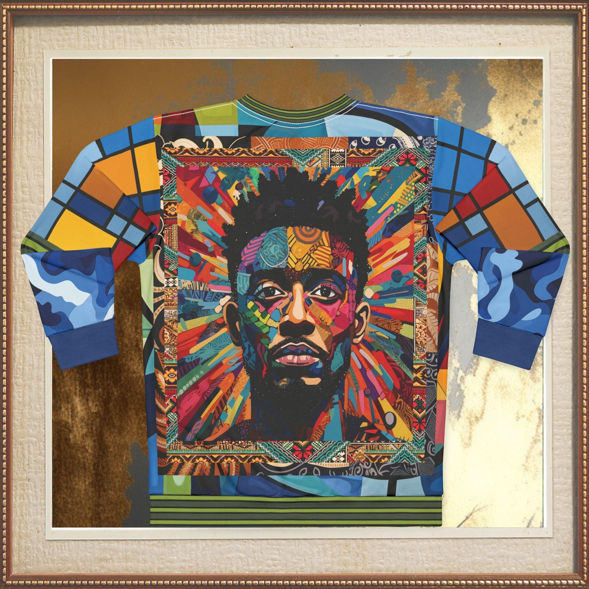 Man of Perspective Graffiti Art Unisex Sweatshirt (Gold Label)