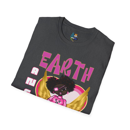 Earth Angel Natural Hair Unisex Softstyle T-Shirt