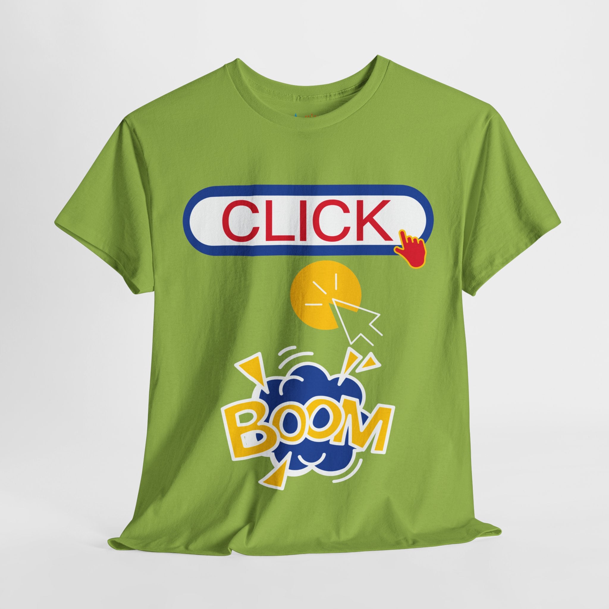 Click Click Boom Heavyweight Unisex Tee
