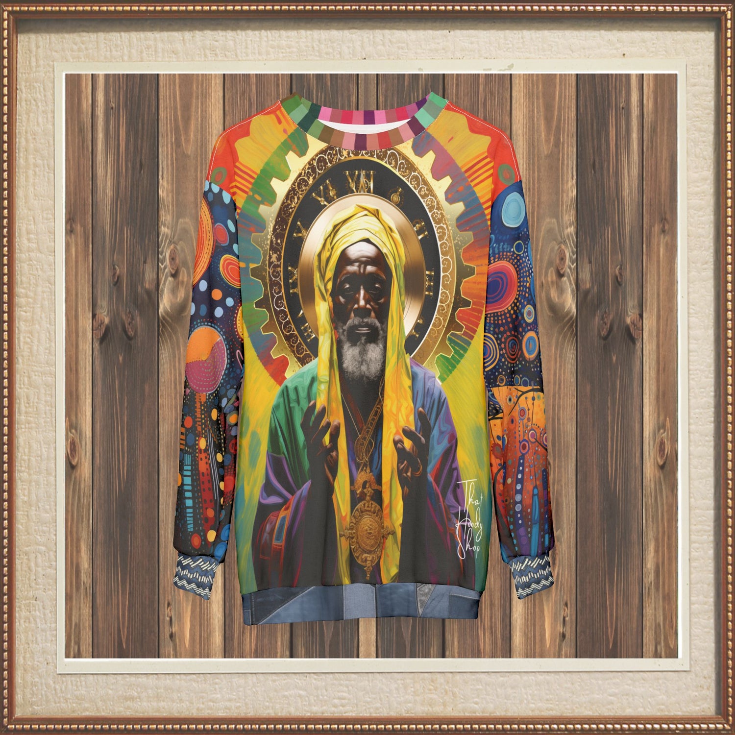 Father God in Heaven Unisex Sweatshirt (Gold Label)