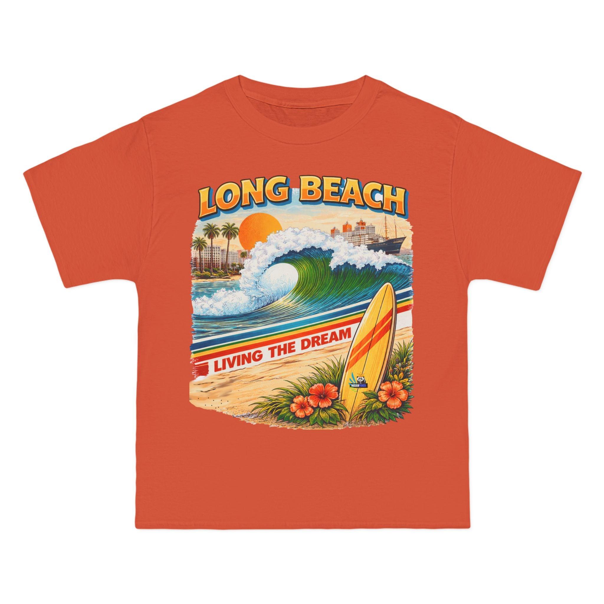 Long Beach Living the Dream - Vintage Edition - Heavyweight Tee