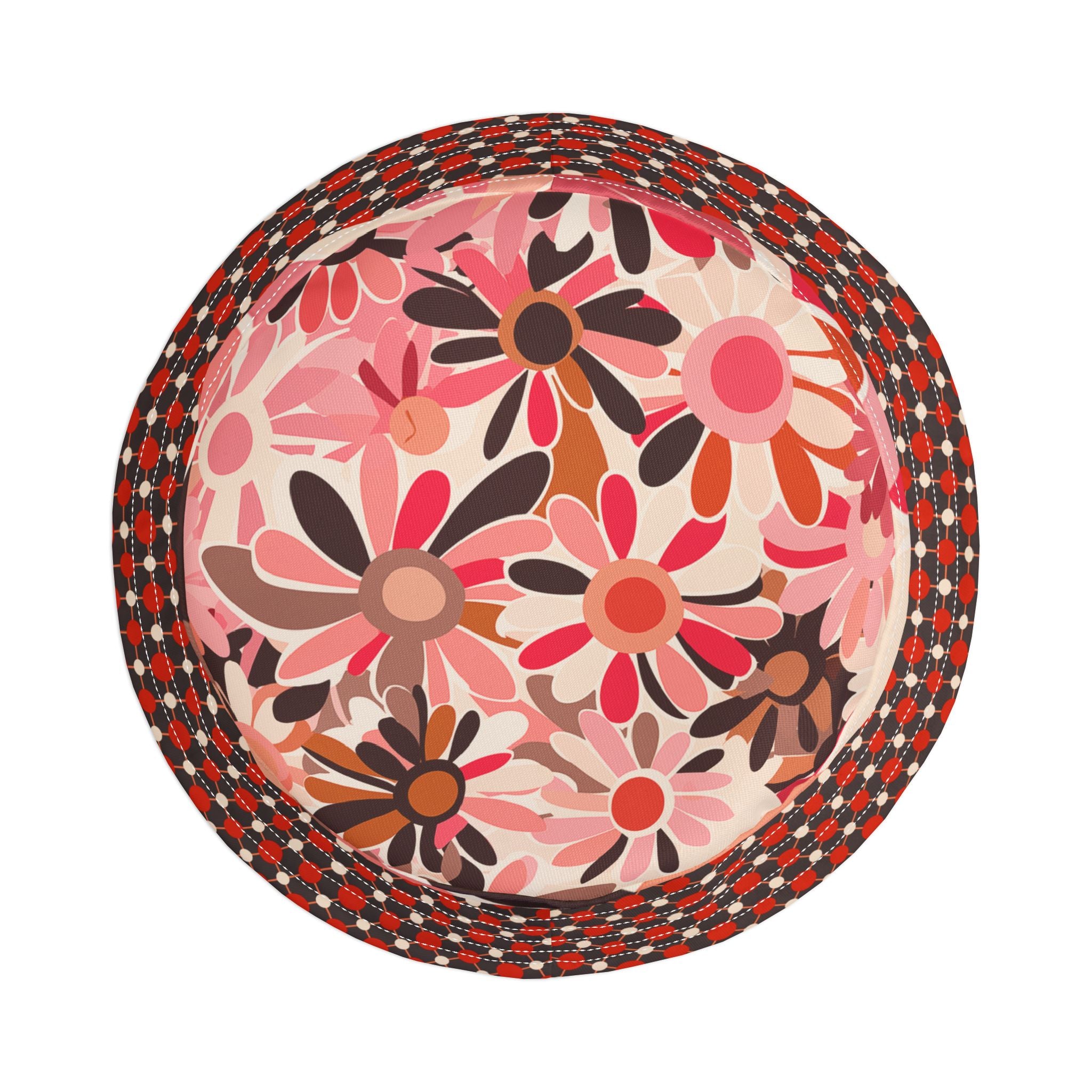 Sorbet &amp; Spice Flower Power Vibrant Bucket Hat
