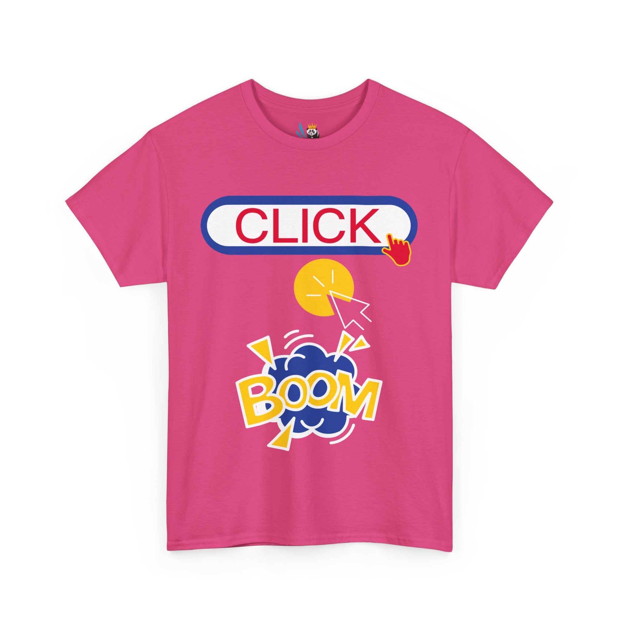 Click Click Boom Heavyweight Unisex Tee