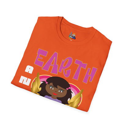 Earth Angel Black Girl Magic Unisex Softstyle T-Shirt