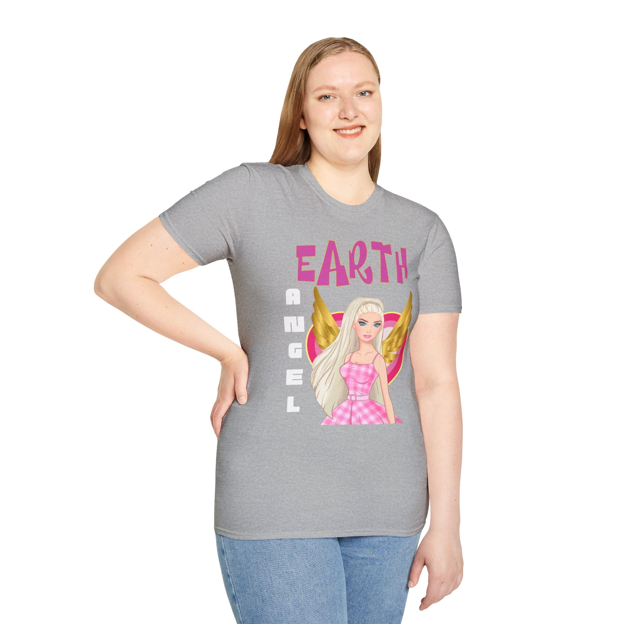 Earth Angel Blond Edition Unisex Softstyle T-Shirt