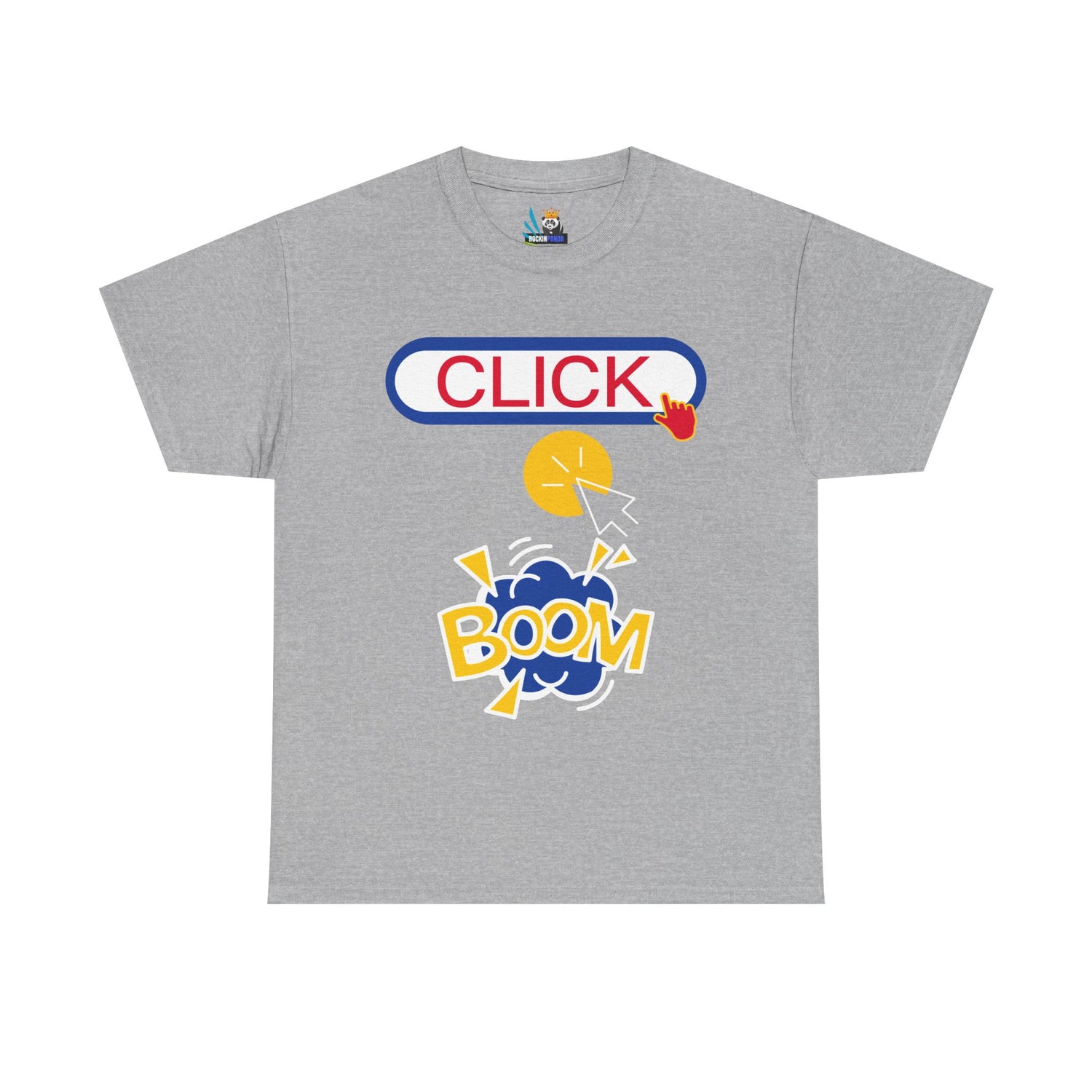 Click Click Boom Heavyweight Unisex Tee