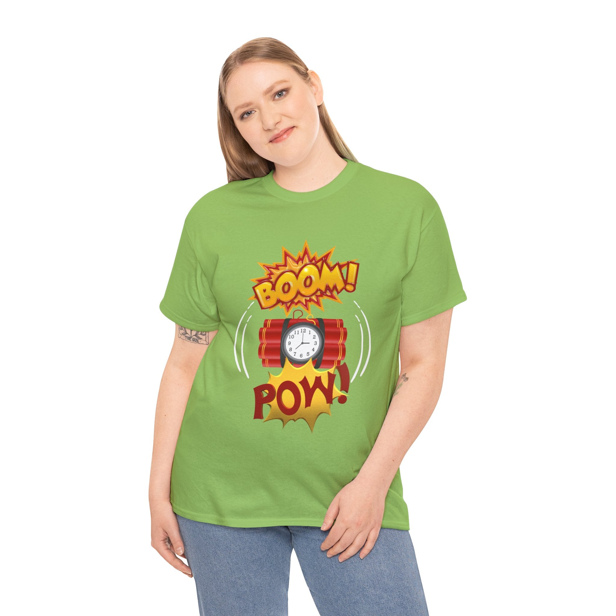 Boom Boom POW Heavyweight Unisex Tee