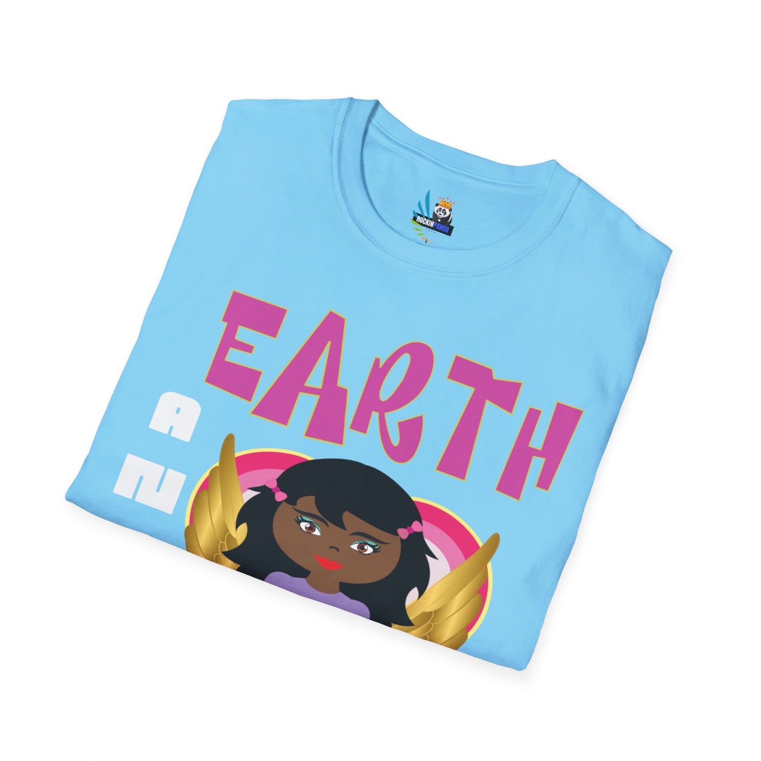 Earth Angel Black Girl Magic Unisex Softstyle T-Shirt