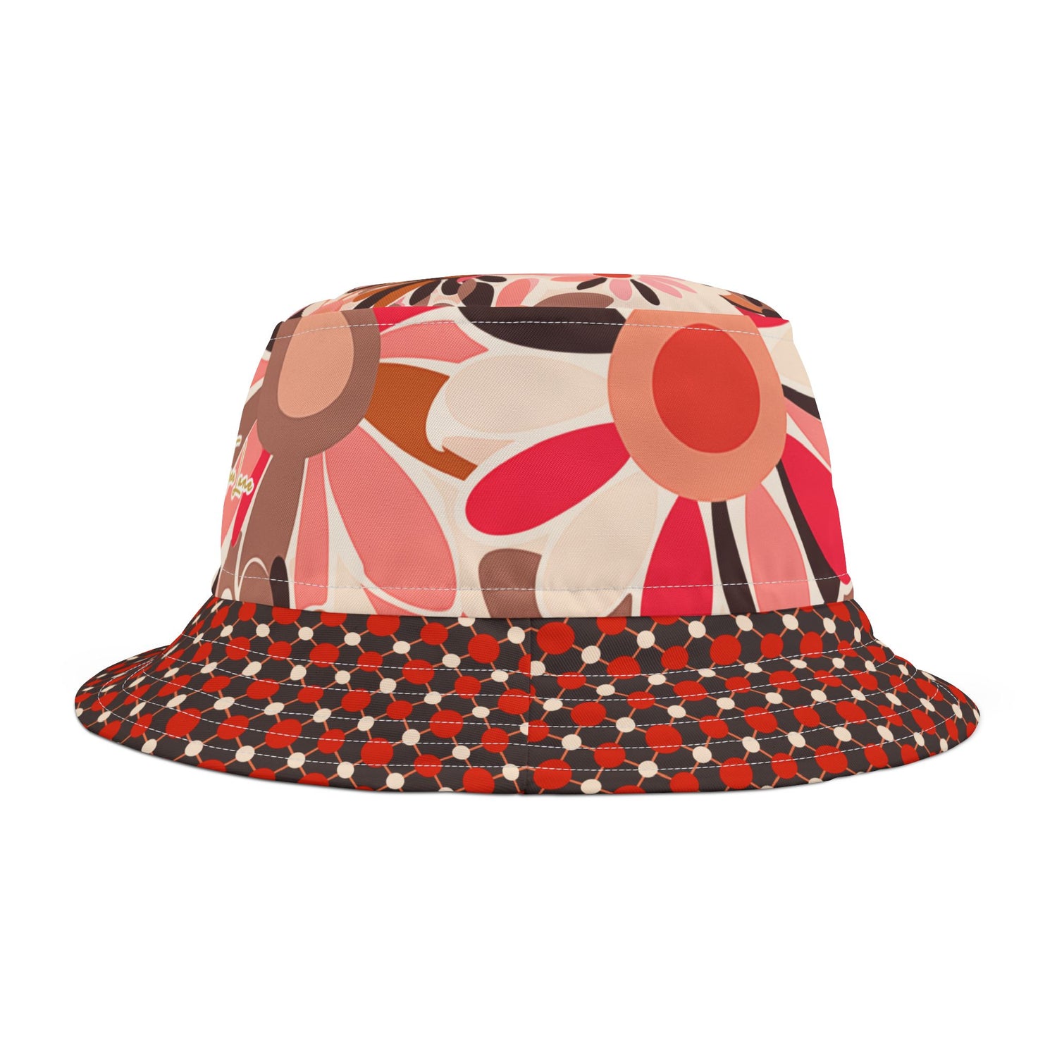 Sorbet &amp; Spice Flower Power Vibrant Bucket Hat