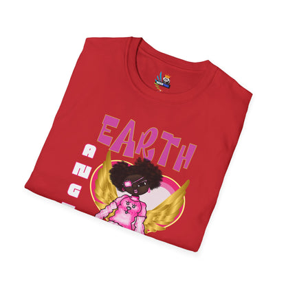 Earth Angel Natural Hair Unisex Softstyle T-Shirt