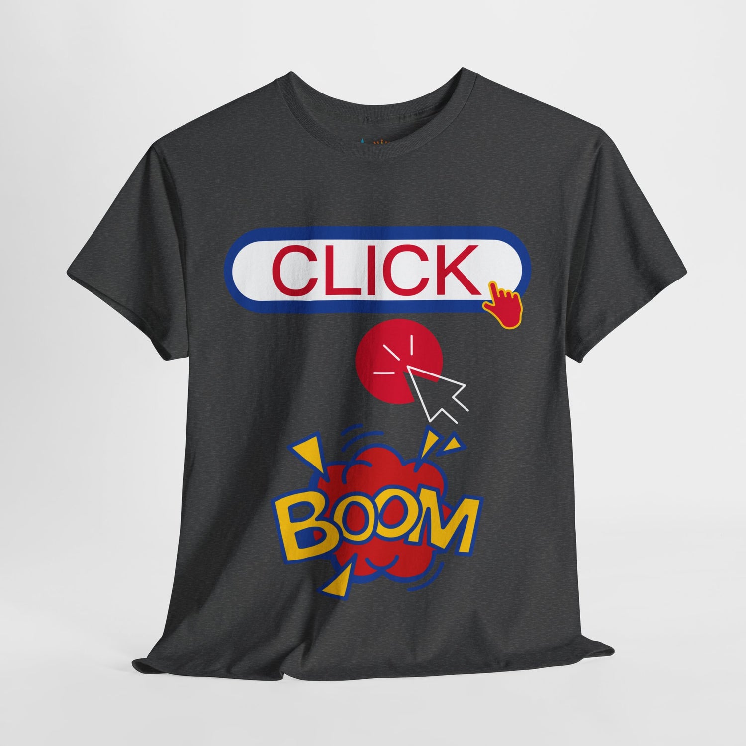 Click Click Boom Heavyweight Unisex Tee
