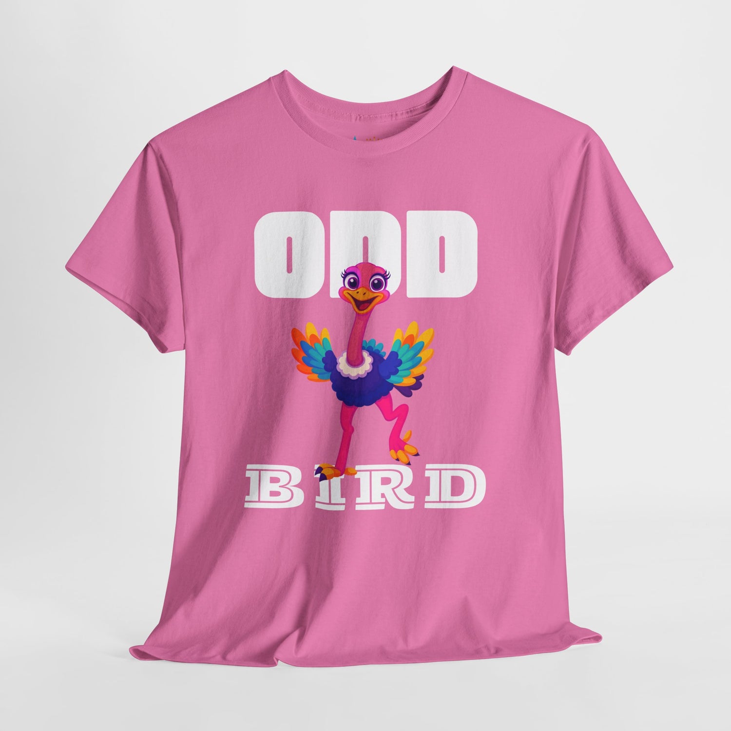 Colorful Odd Bird Heavyweight Unisex Tee