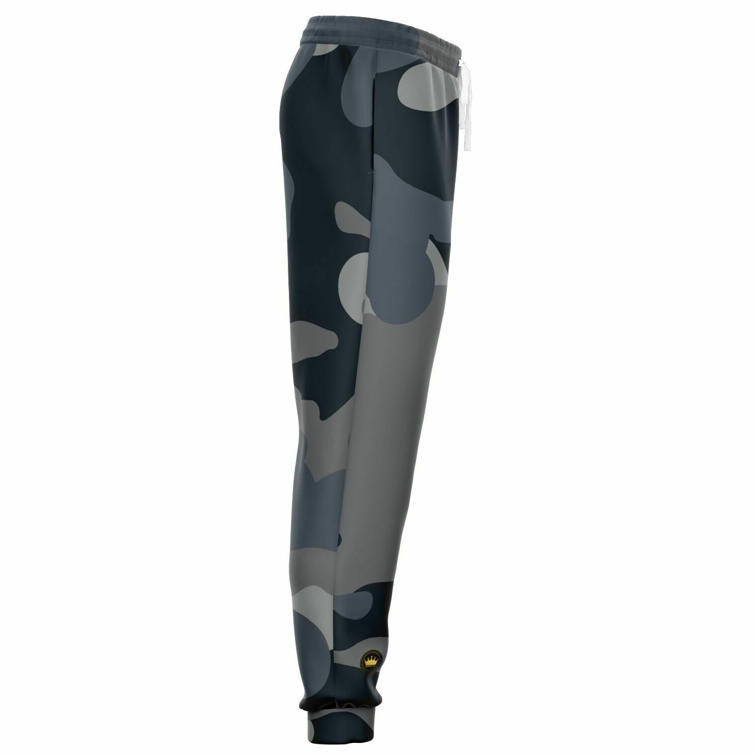 Black Dusk Eco-Poly Camo Joggers