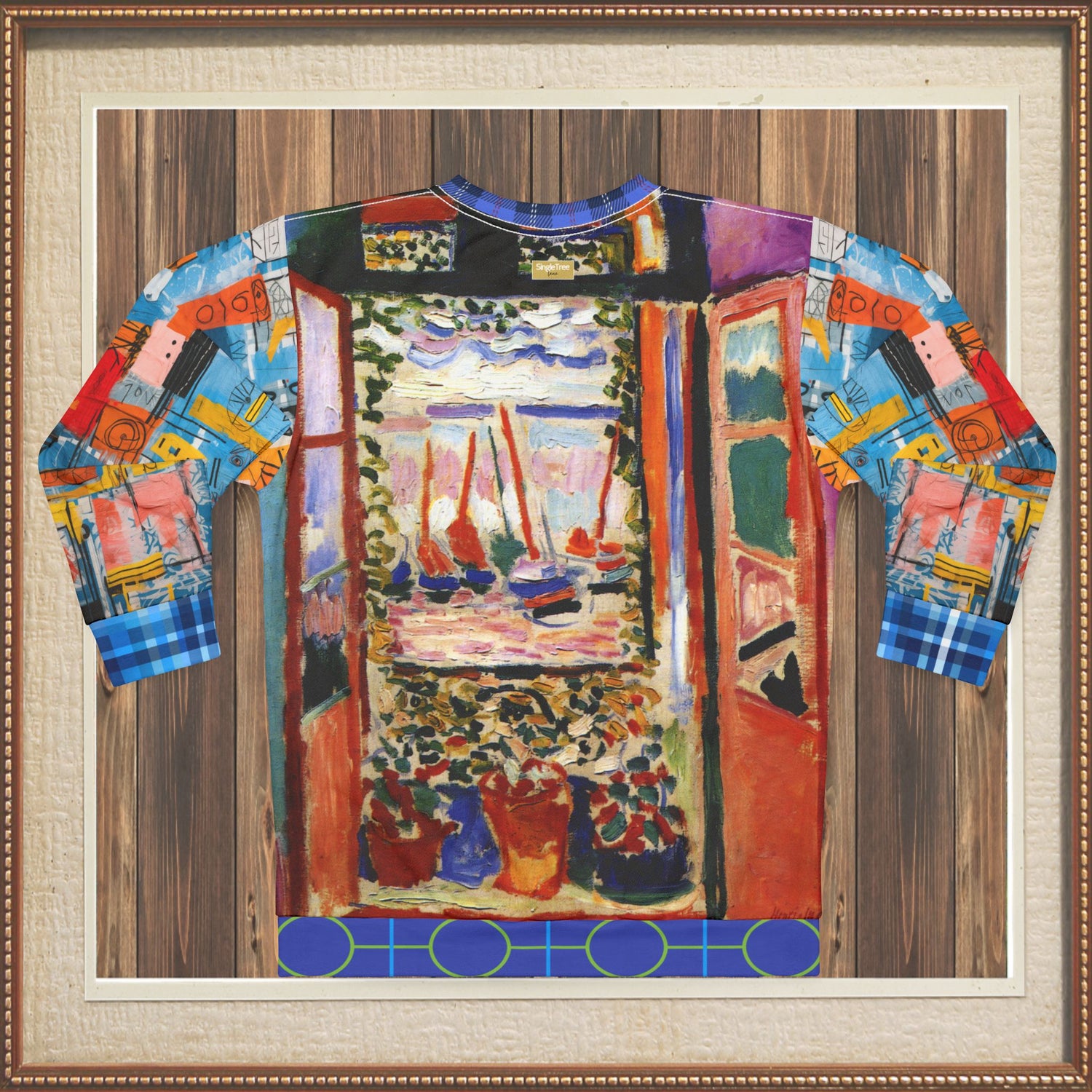 Open Window in Provence Unisex Sweatshirt (Gold Label)