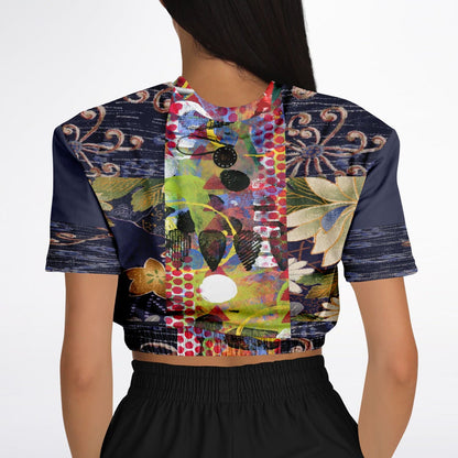 Empress Kanako Eco-Poly Short Sleeve Cropped Pullover