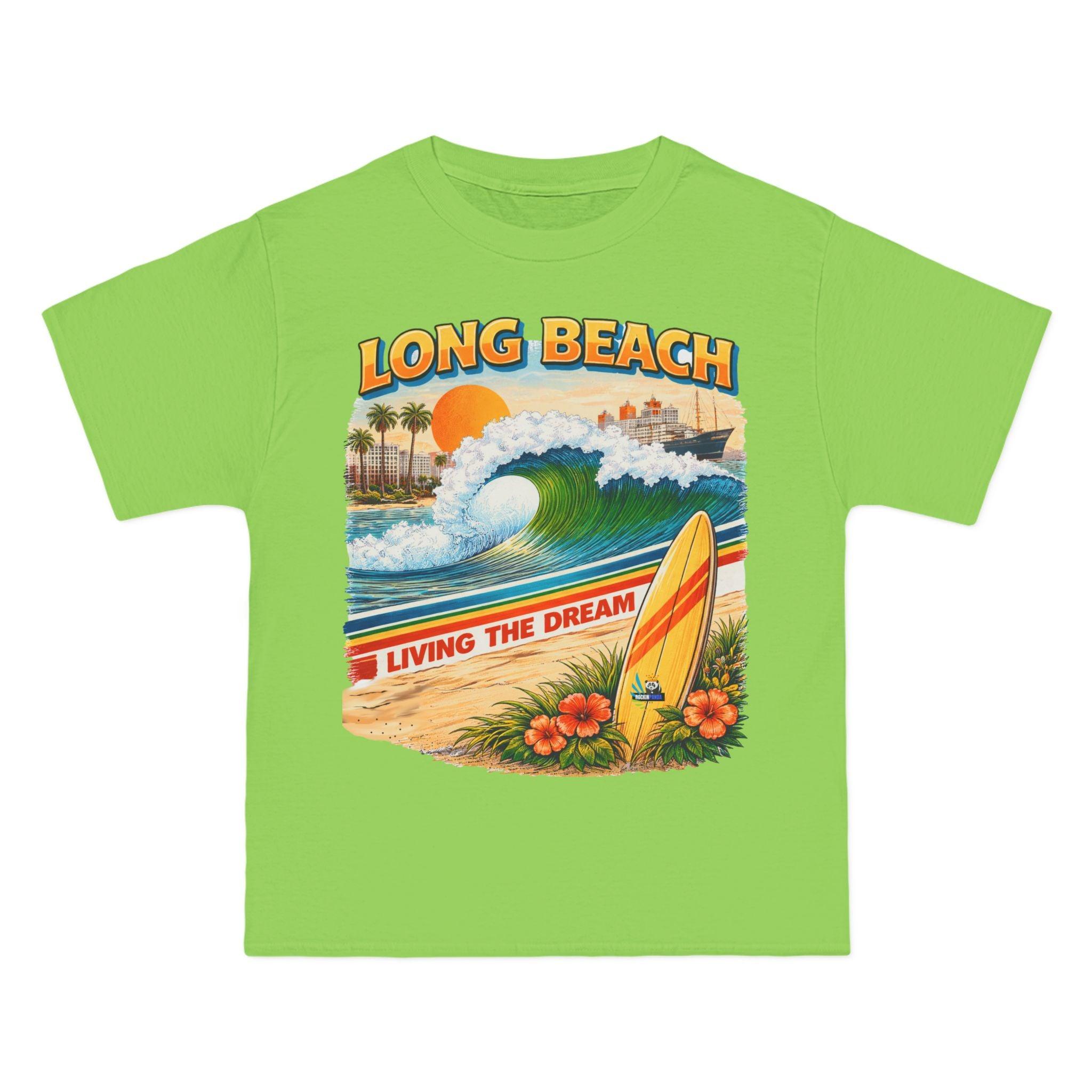 Long Beach Living the Dream - Vintage Edition - Heavyweight Tee
