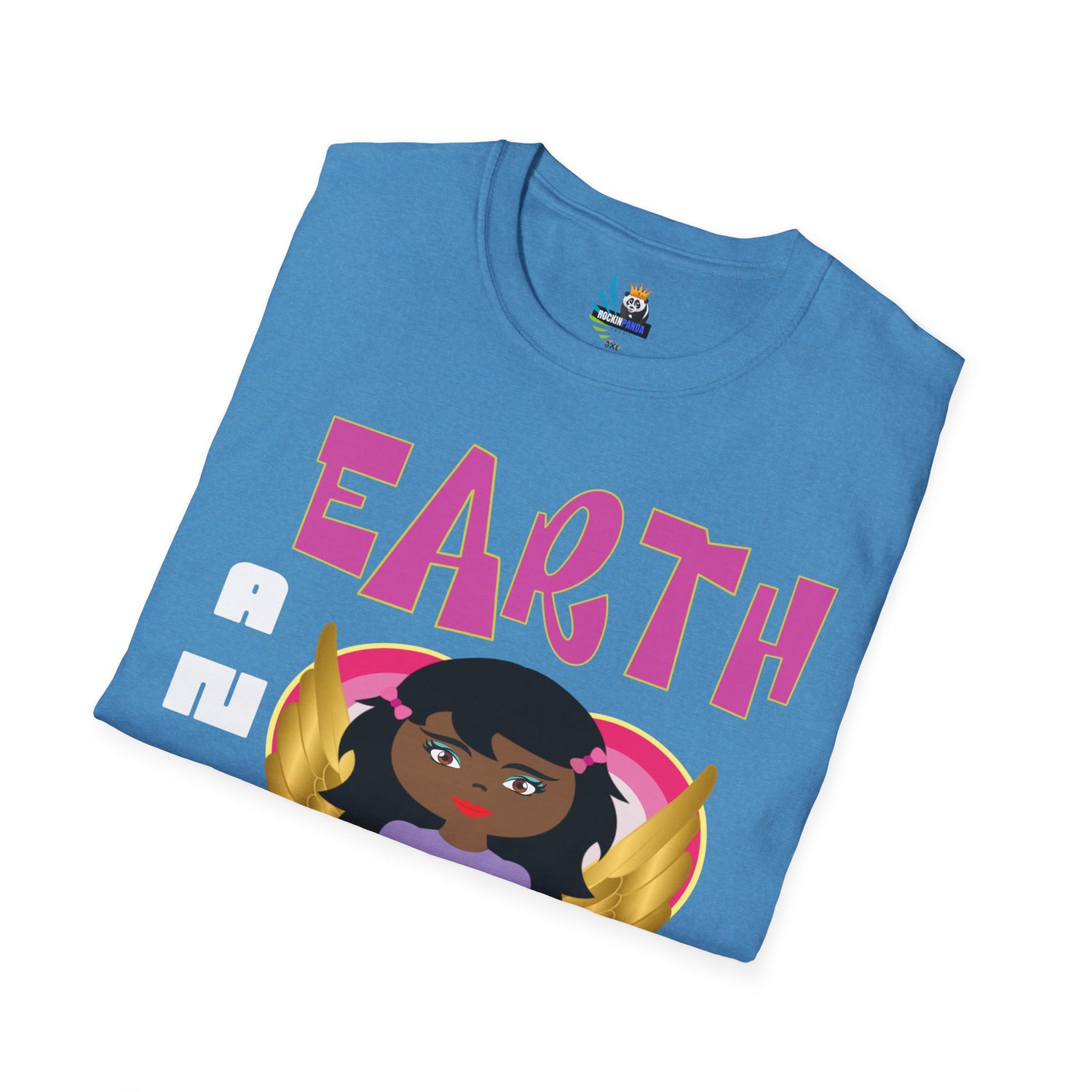 Earth Angel Black Girl Magic Unisex Softstyle T-Shirt