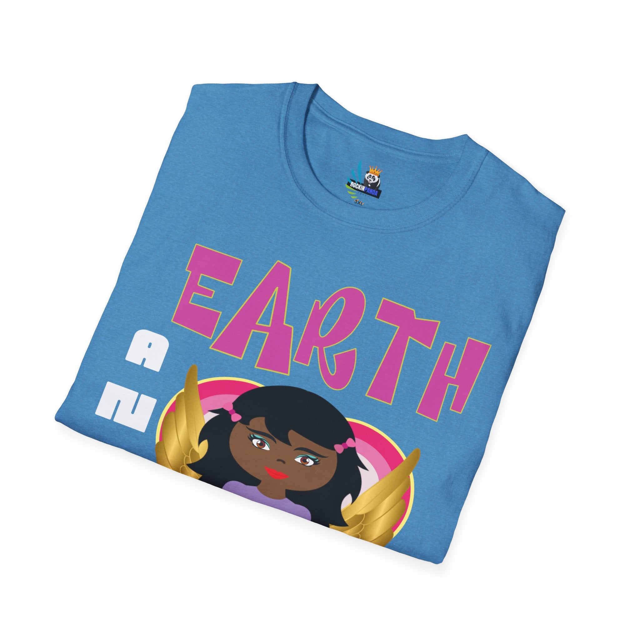 Earth Angel Black Girl Magic Unisex Softstyle T-Shirt