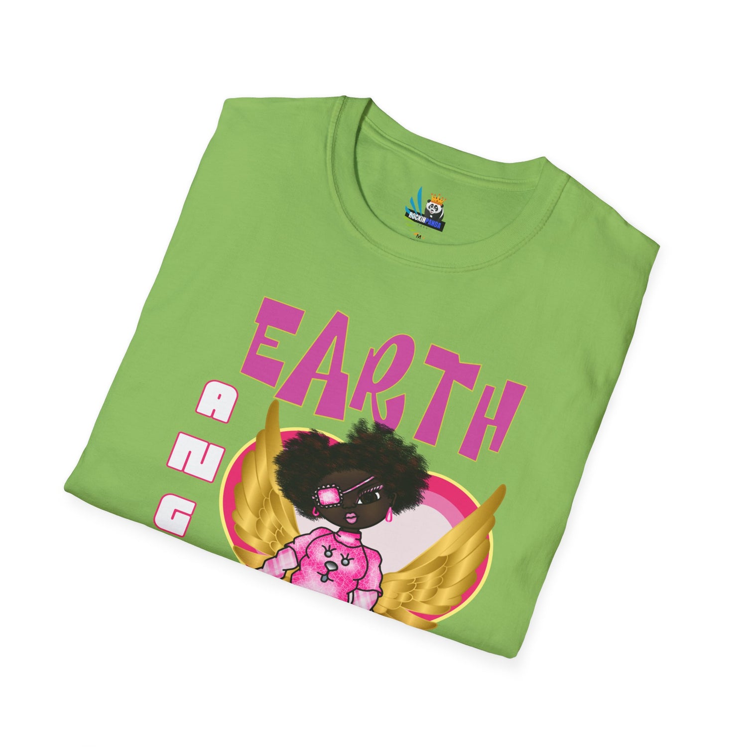 Earth Angel Natural Hair Unisex Softstyle T-Shirt