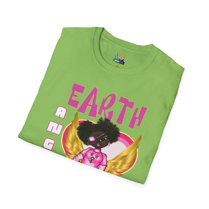 Earth Angel Natural Hair Unisex Softstyle T-Shirt
