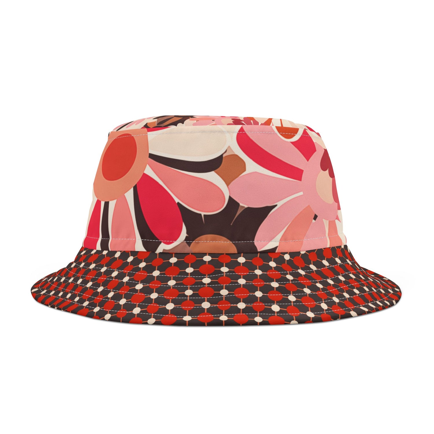Sorbet &amp; Spice Flower Power Vibrant Bucket Hat