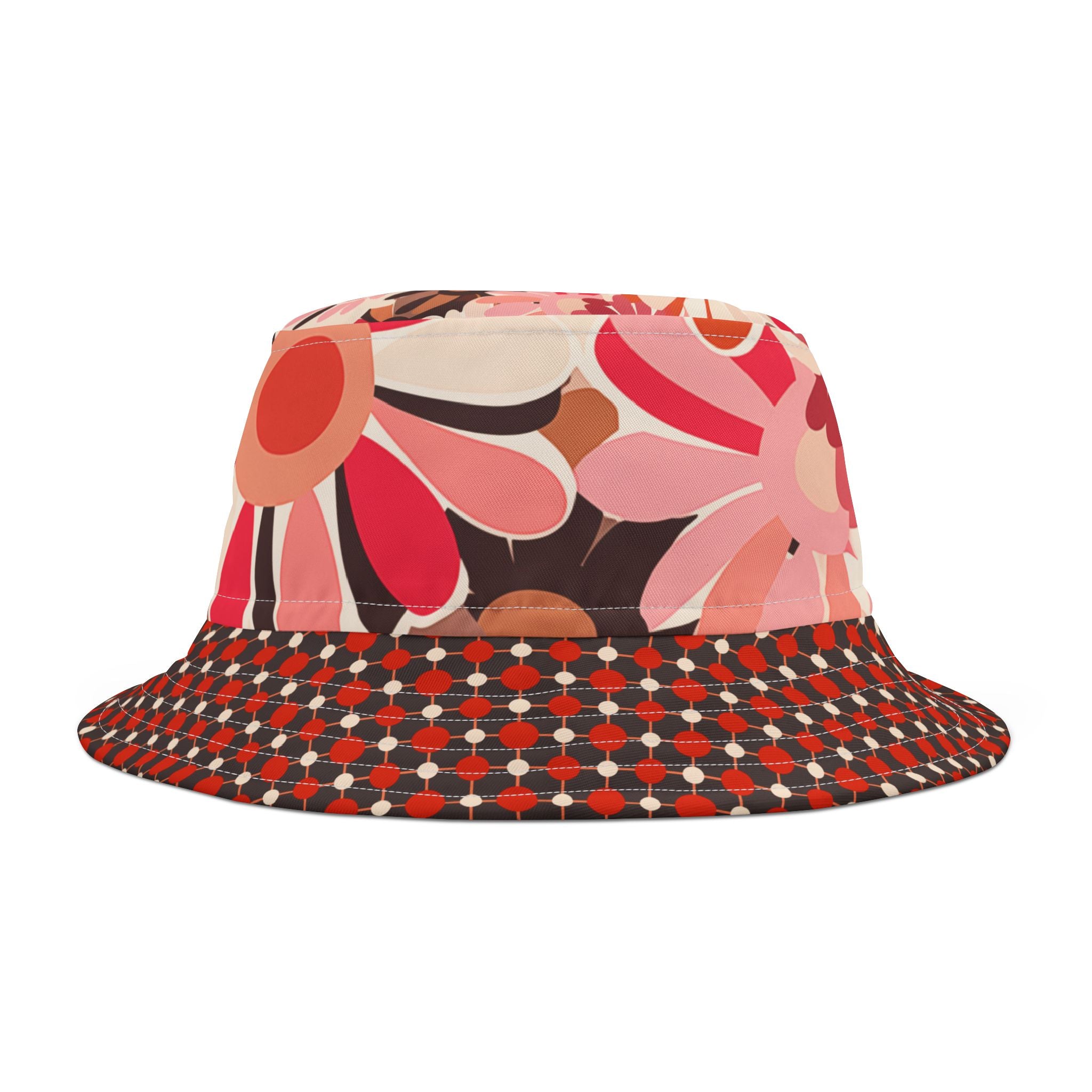 Sorbet &amp; Spice Flower Power Vibrant Bucket Hat