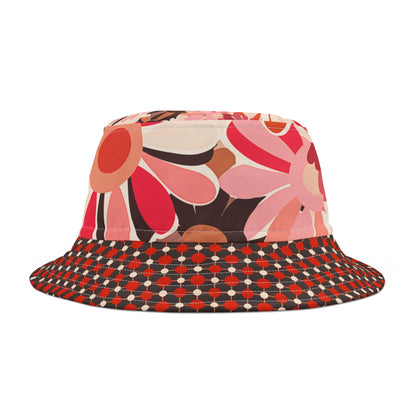 Sorbet &amp; Spice Flower Power Vibrant Bucket Hat