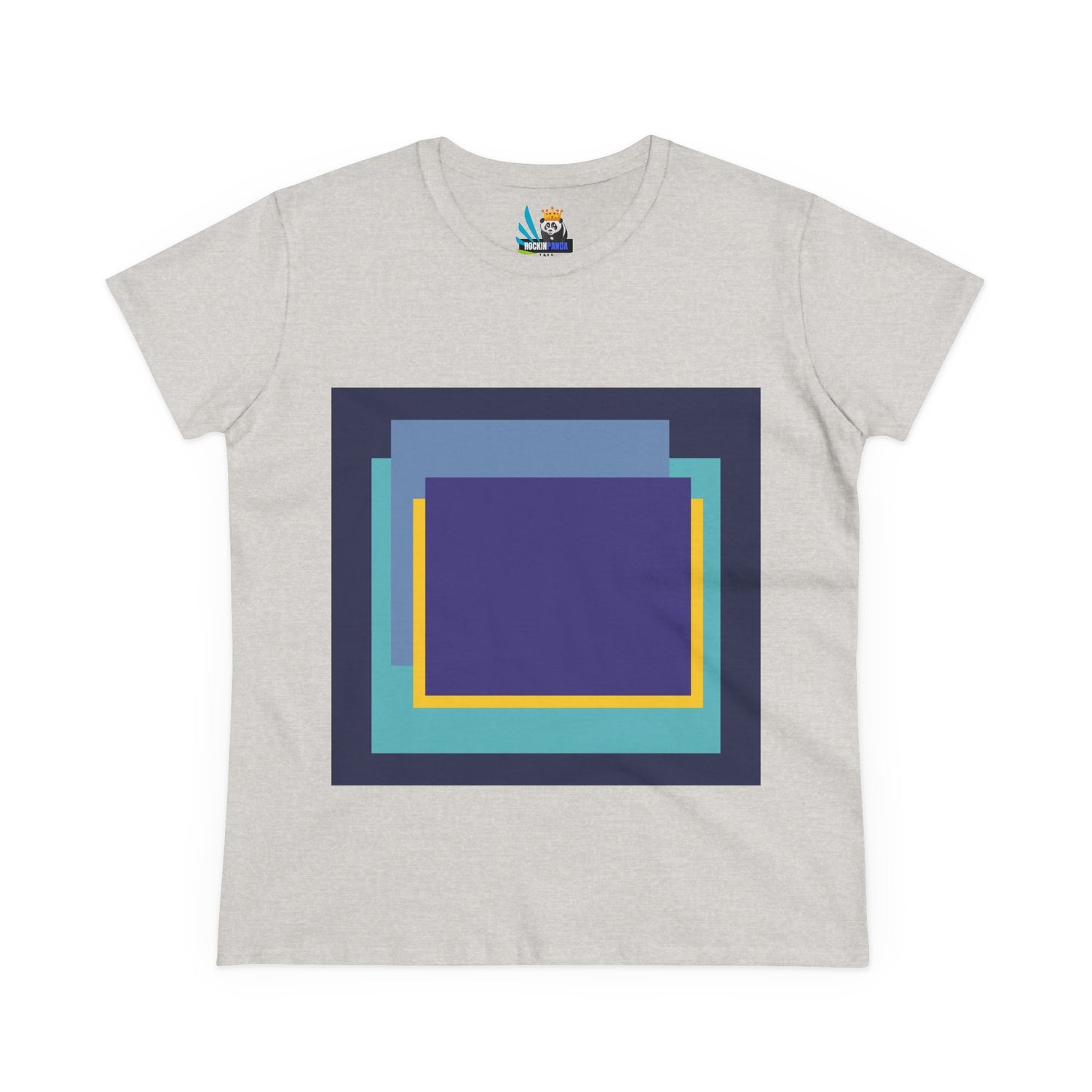 My Life in Purple Squares Cubed Contemporary Art Design Women&