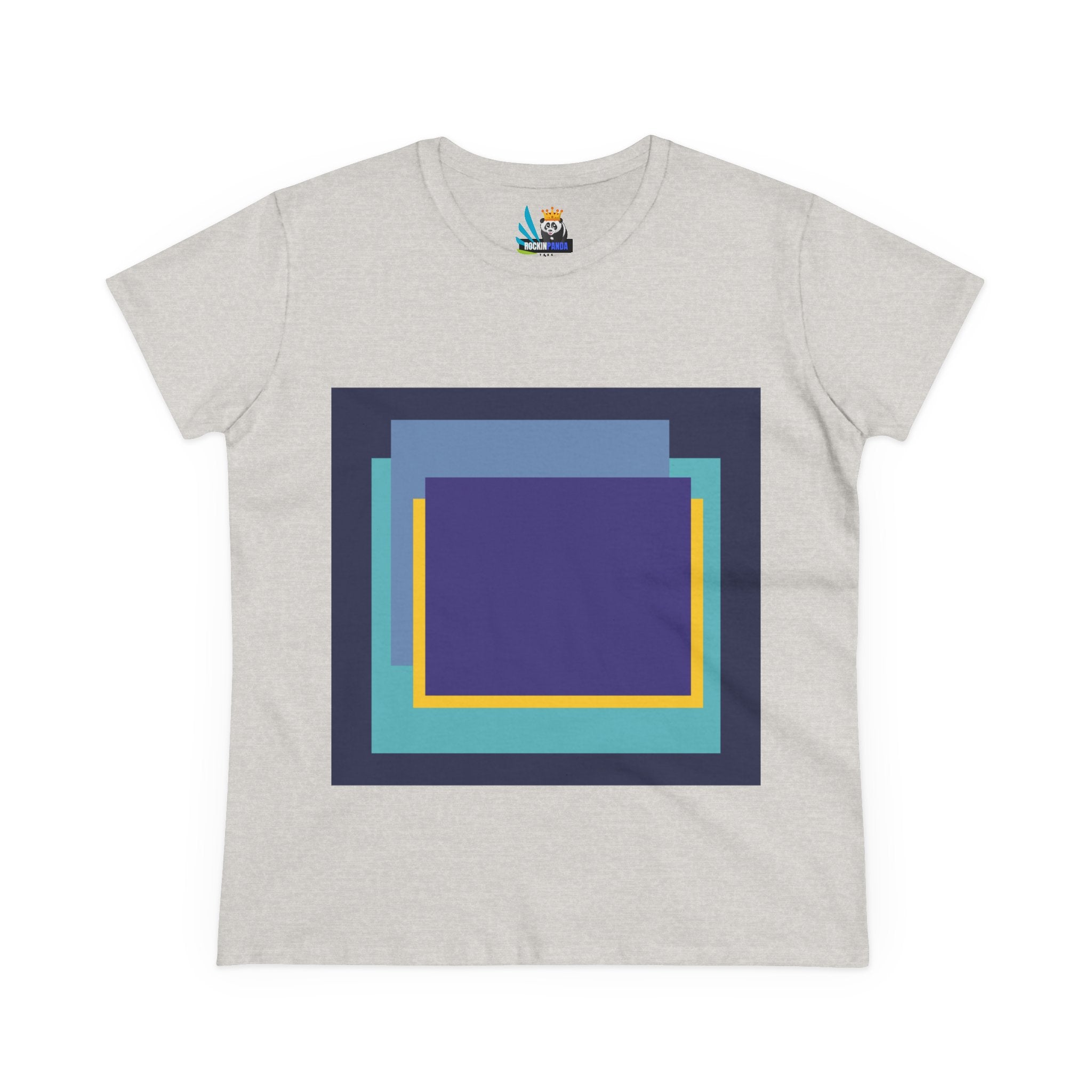 My Life in Purple Squares Cubed Contemporary Art Design Women&