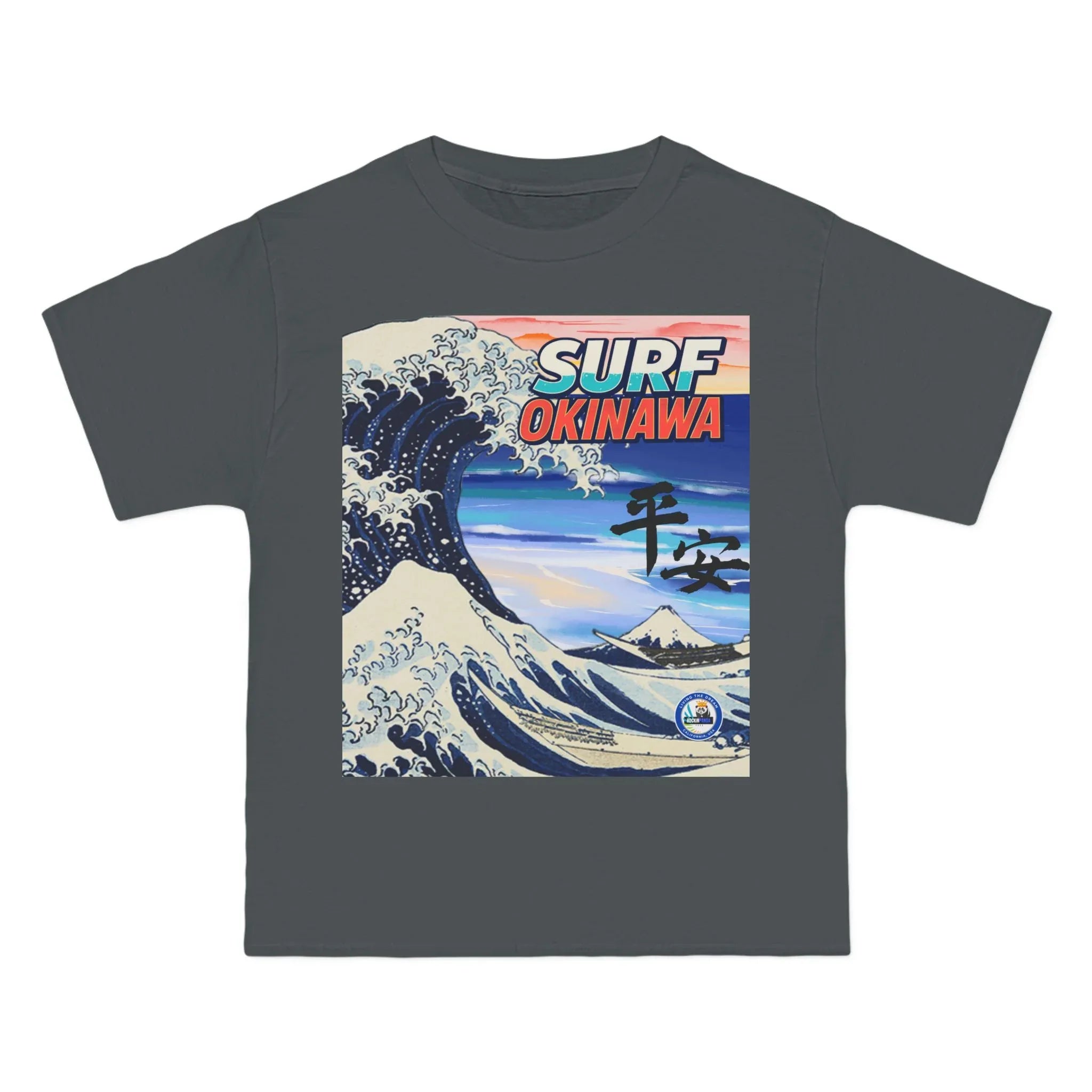 Surf Okinawa in Peace &amp; Tranquility Heavyweight Tee