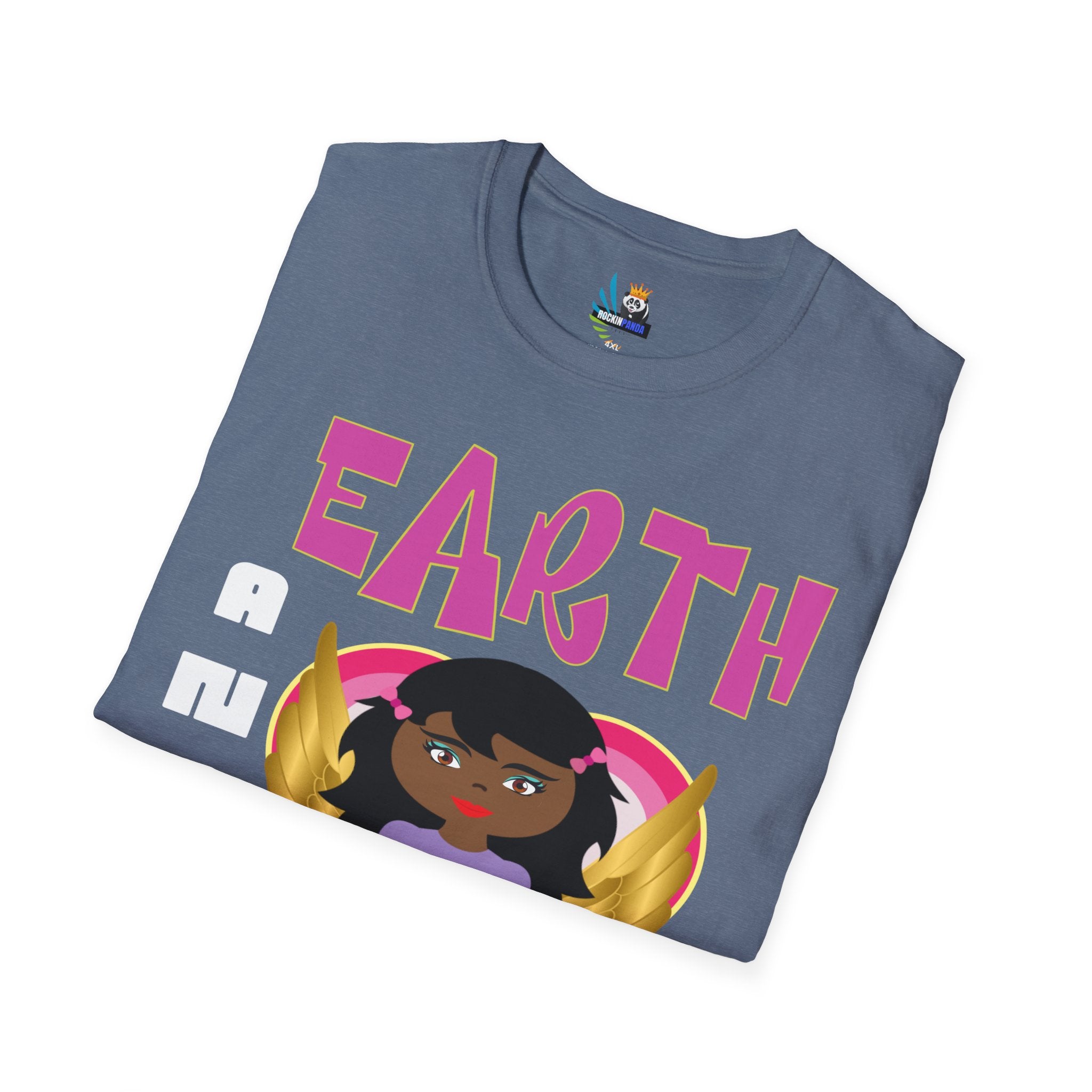 Earth Angel Black Girl Magic Unisex Softstyle T-Shirt