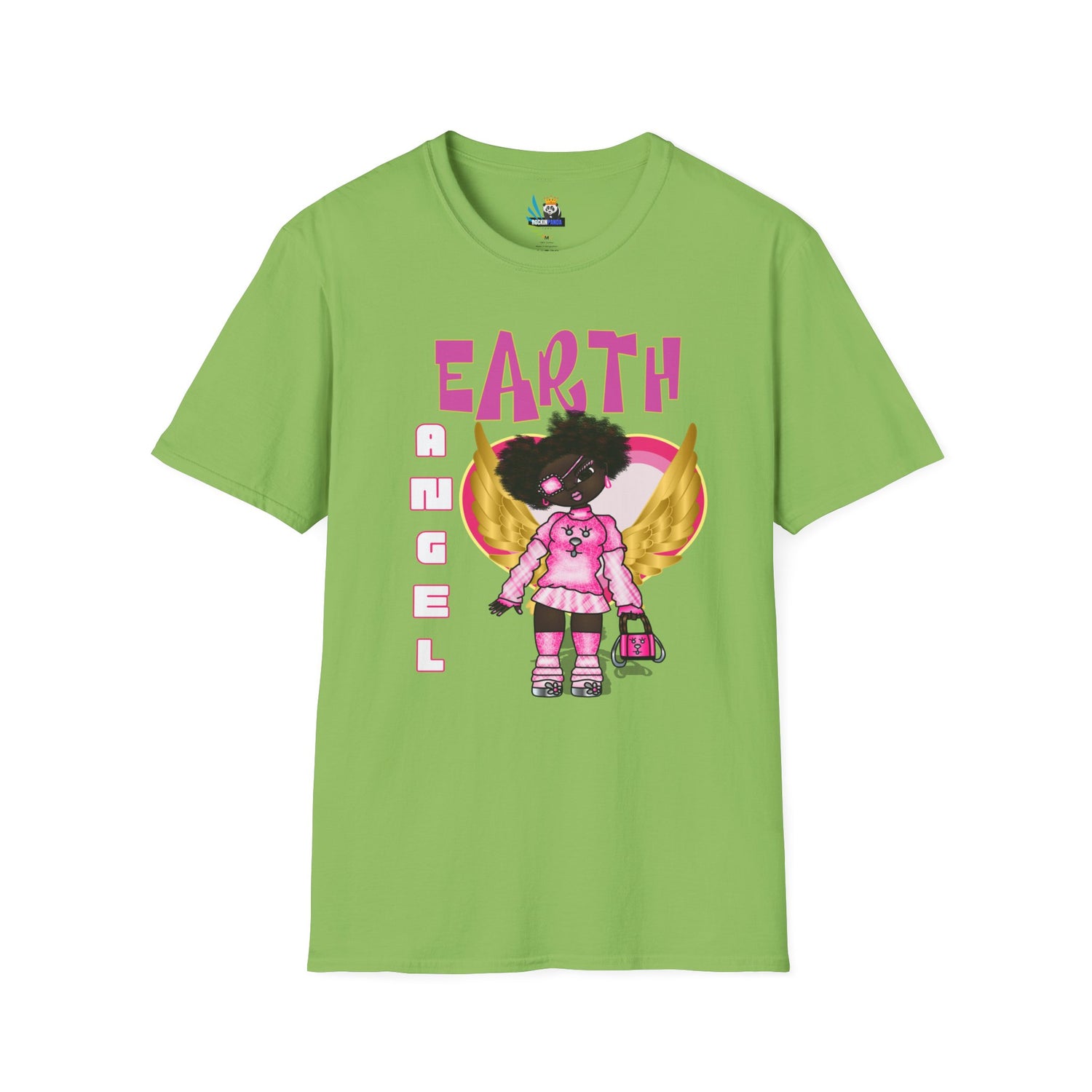 Earth Angel Natural Hair Unisex Softstyle T-Shirt
