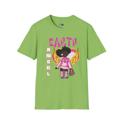 Earth Angel Natural Hair Unisex Softstyle T-Shirt