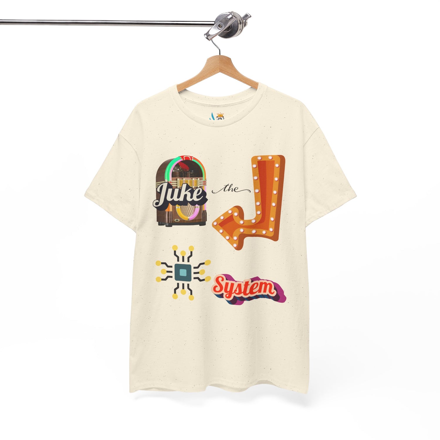 Juke the System Heavyweight Unisex Tee