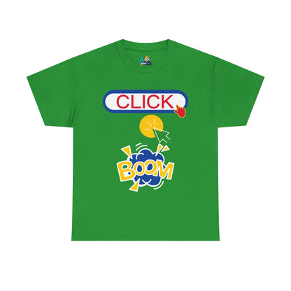 Click Click Boom Heavyweight Unisex Tee