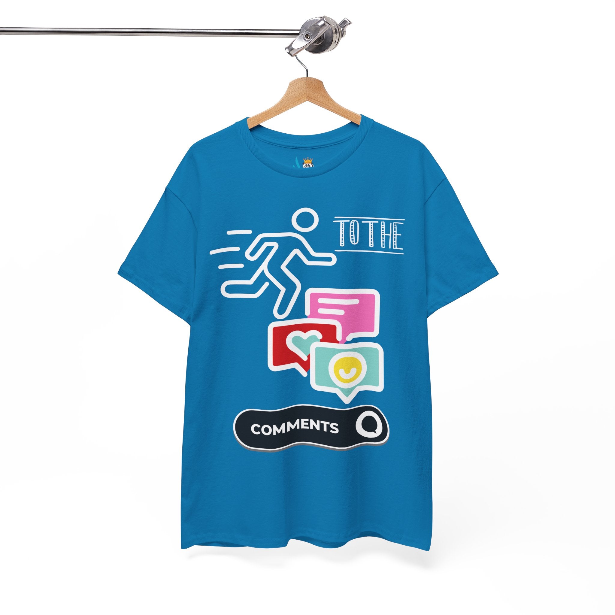 Straight to the Comments Heavyweight Unisex Tee