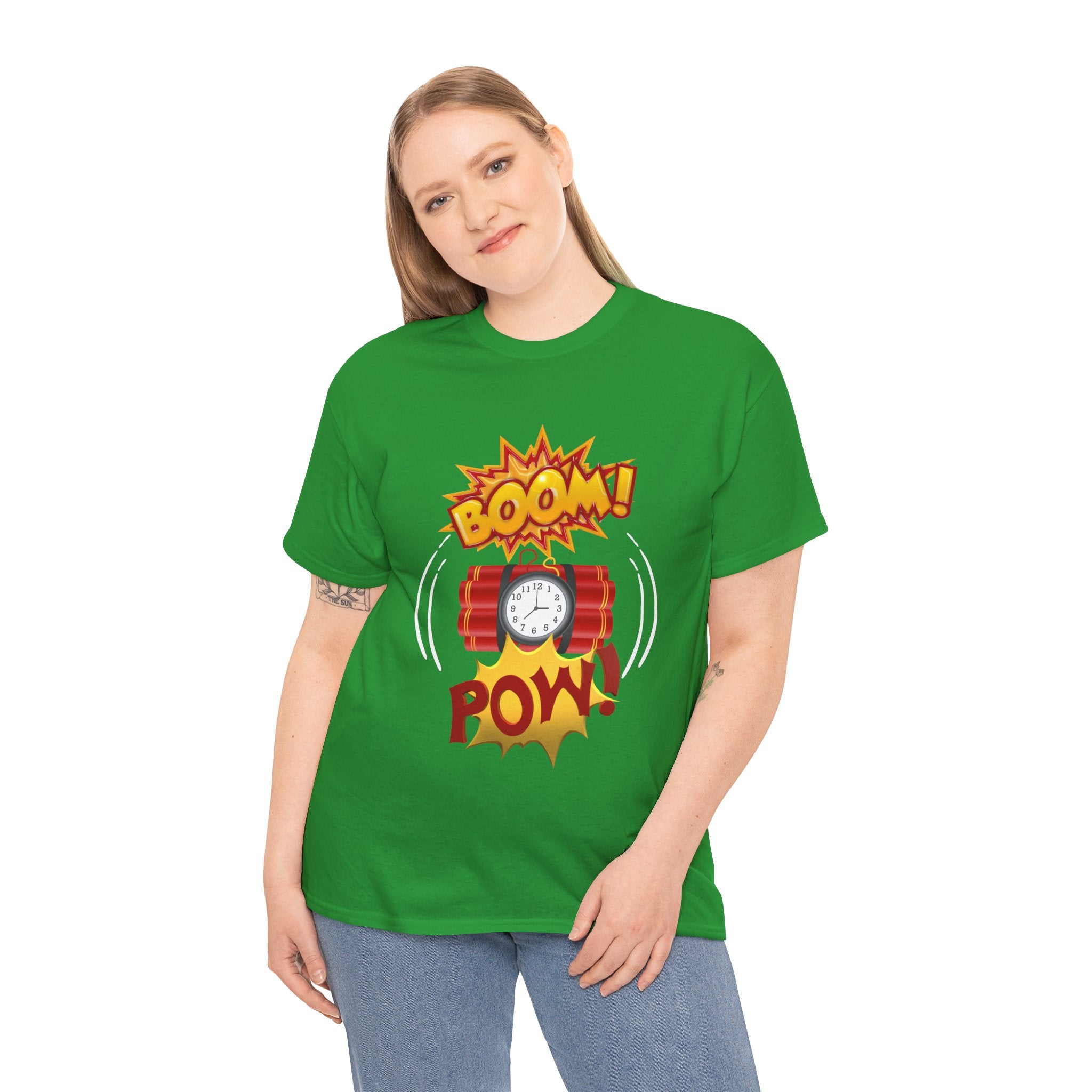 Boom Boom POW Heavyweight Unisex Tee