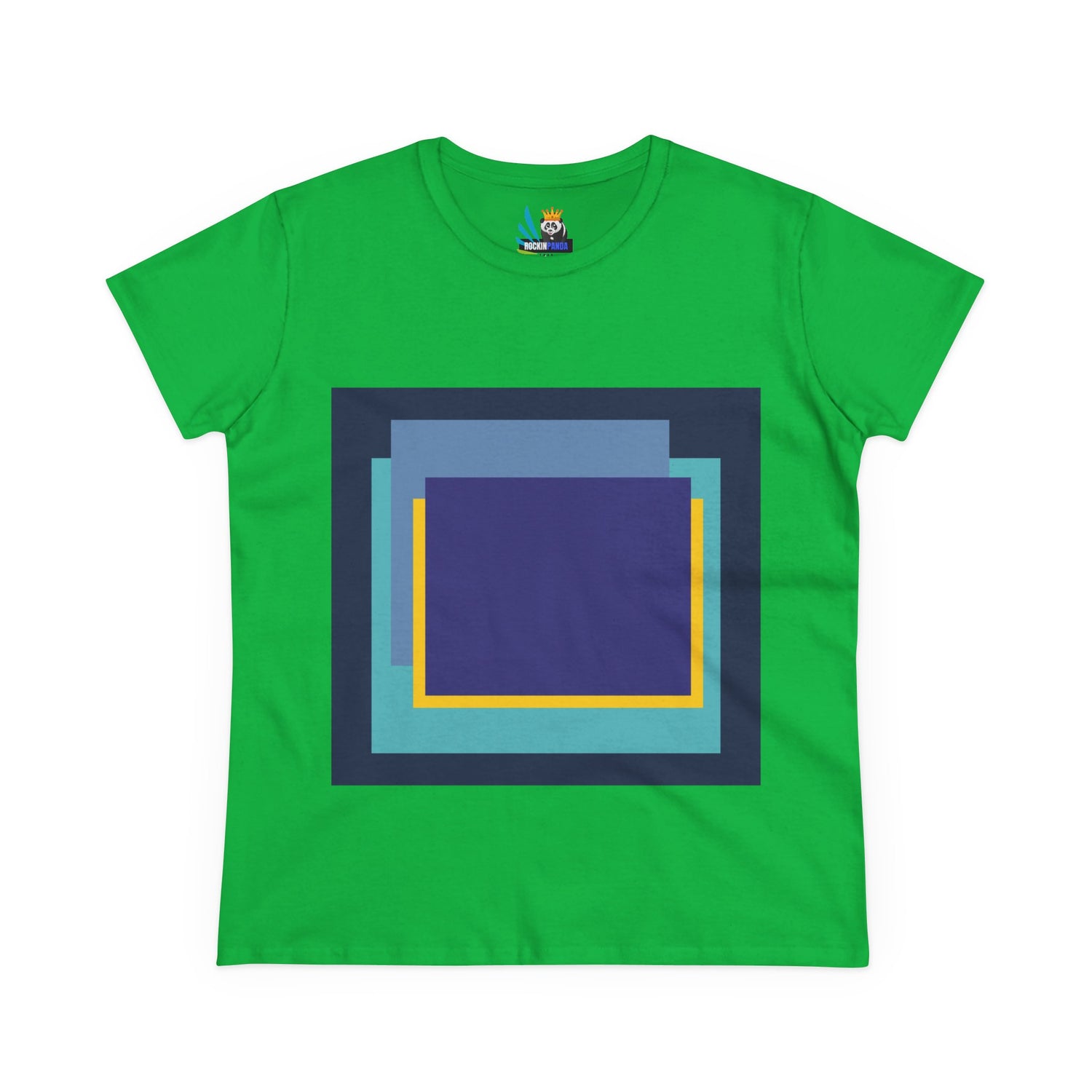 My Life in Purple Squares Cubed Contemporary Art Design Women&