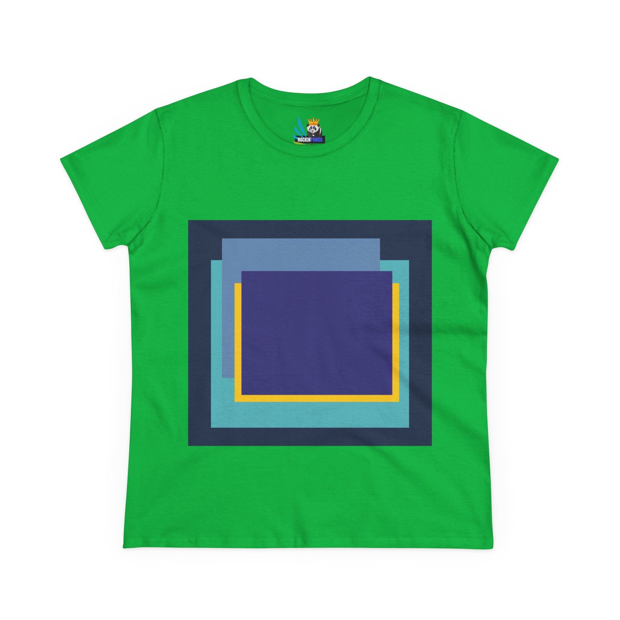 My Life in Purple Squares Cubed Contemporary Art Design Women&